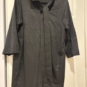 SHEIN Black Long Sleeve Dress